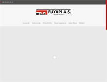 Tablet Screenshot of fuyapi.com